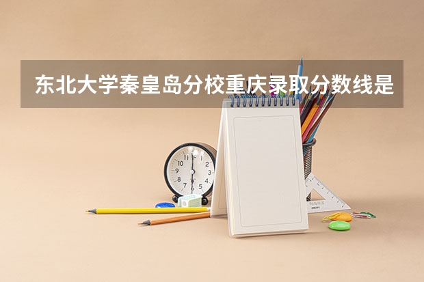 东北大学秦皇岛分校重庆录取分数线是多少 今年招生人数是多少