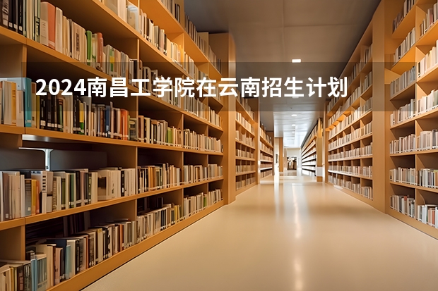 2024南昌工学院在云南招生计划