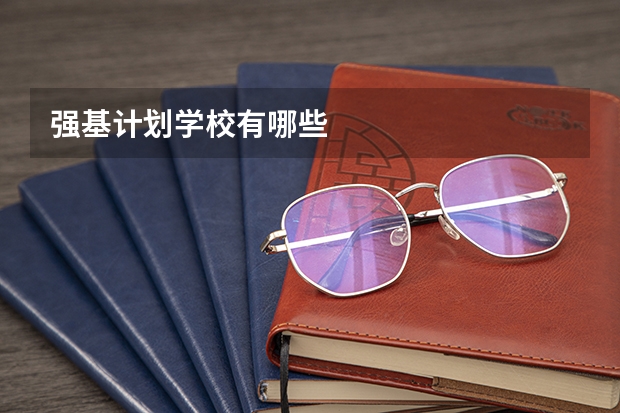 强基计划学校有哪些