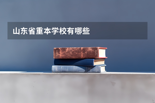 山东省重本学校有哪些