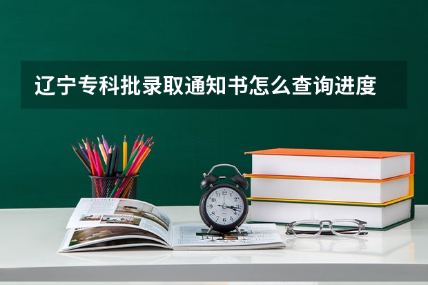 辽宁专科批录取通知书怎么查询进度