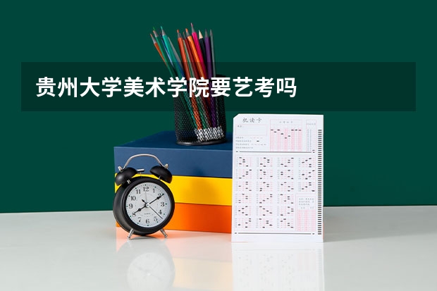 贵州大学美术学院要艺考吗