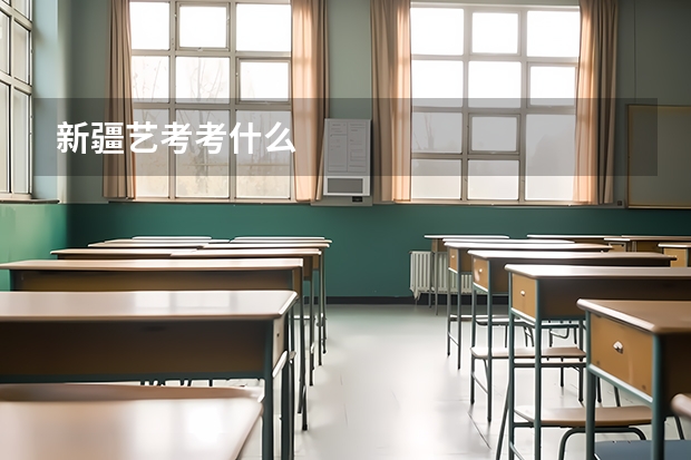 新疆艺考考什么