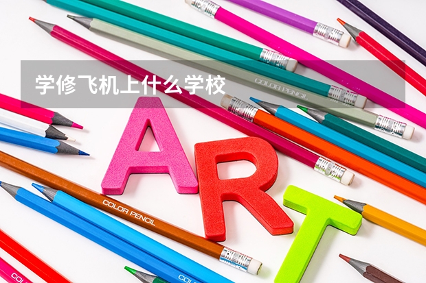 学修飞机上什么学校