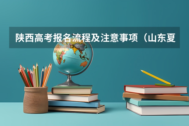 陕西高考报名流程及注意事项（山东夏季高考报名流程）
