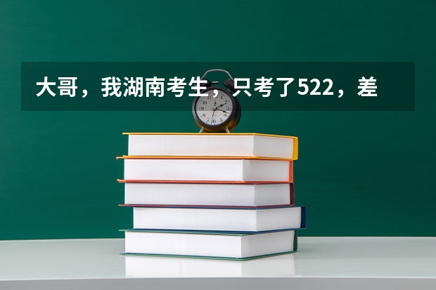 大哥，我湖南考生，只考了522，差二本1分（民族加分以包括），报吉首大学预科班有希望吗？，