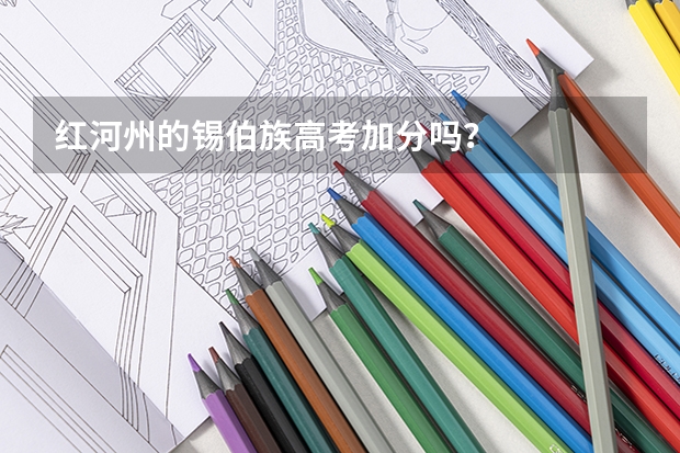 红河州的锡伯族高考加分吗?