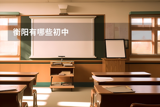 衡阳有哪些初中