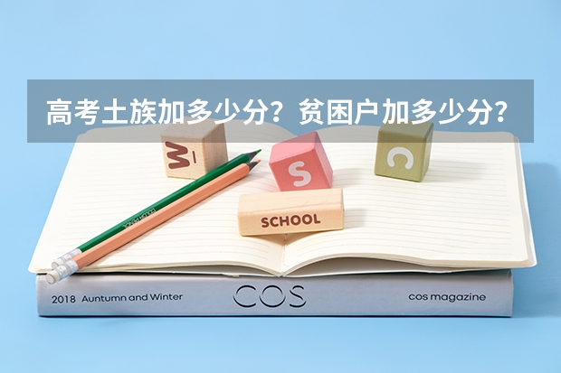 高考土族加多少分?贫困户加多少分?