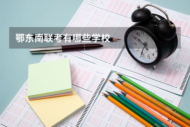 鄂东南联考有哪些学校
