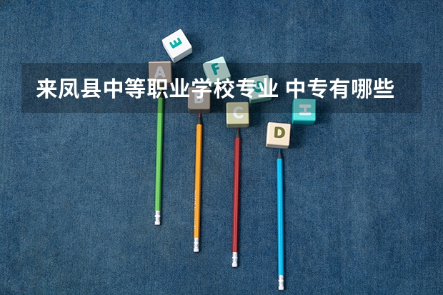 来凤县中等职业学校专业 中专有哪些专业？