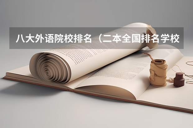八大外语院校排名（二本全国排名学校）