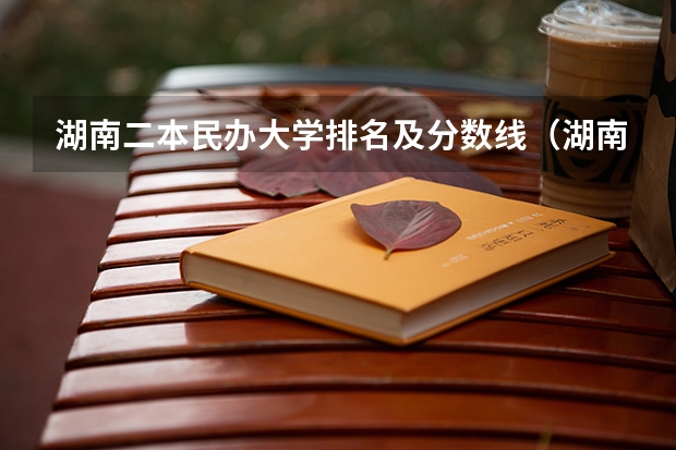 湖南二本民办大学排名及分数线（湖南民办大学排名一览表）