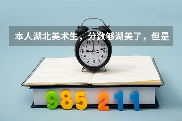 本人湖北美术生，分数够湖美了，但是没报，征集志愿录取概率大吗？