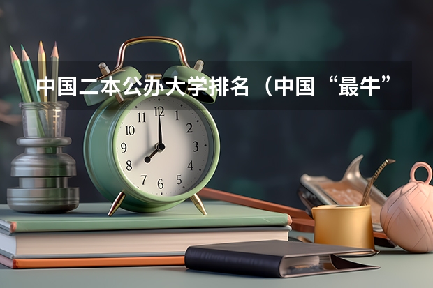 中国二本公办大学排名（中国“最牛”的大学，可分为几大梯度？）