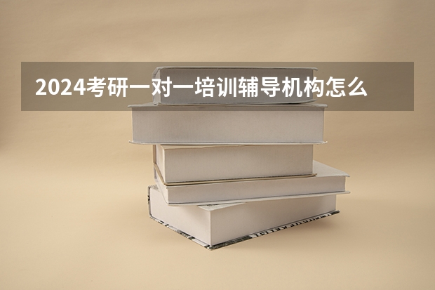 2024考研一对一培训辅导机构怎么选择，浩学考研有上过的吗？