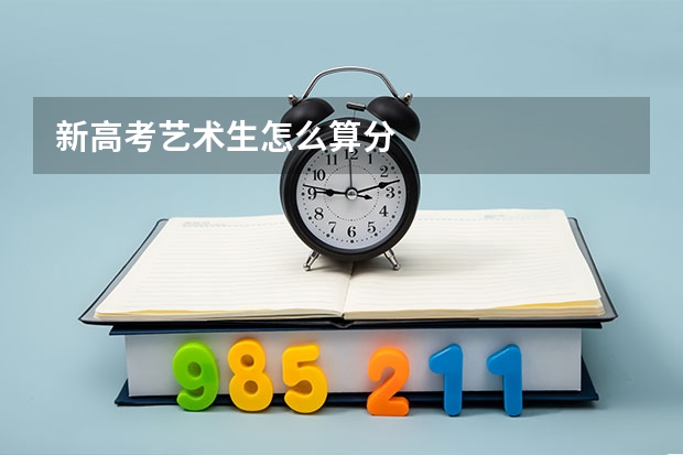 新高考艺术生怎么算分